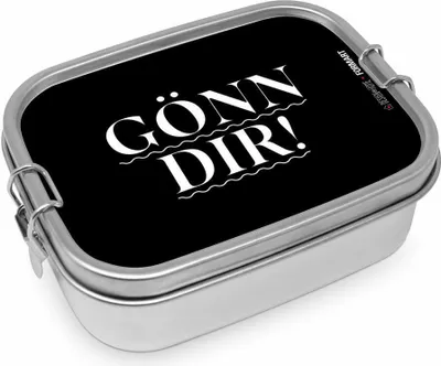 Immagine prodotto di PPD Gönn dir Steel Lunch Box, lunch box, snack box, acciaio inox, 900 ml, 491331
