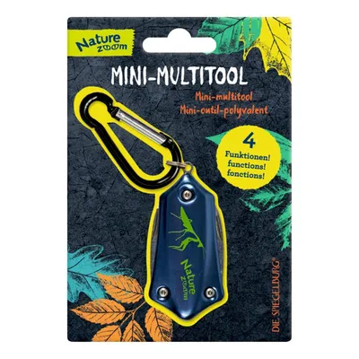 Produktbild von Nature Zoom|Die Spiegelburg Die Spiegelburg - Nature Zoom Mini-Multitool, 4 Funktionen: Messer, Flaschenöffner, Kreuz- und Schlitzschraubendreher, mit Karab