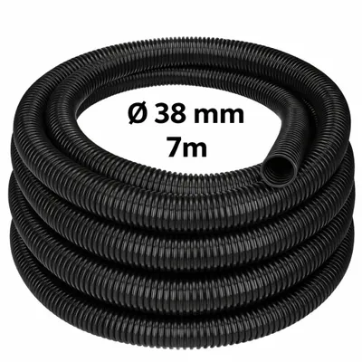 Image de Tuyau d'aspirateur Sillar 7 m pour aspirateurs ménagers et industriels – Ø intérieur 38 mm