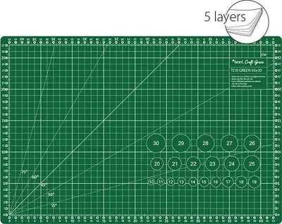 Zdjęcie produktu dla Texi Mata do cięcia 45 x 30 cm Green