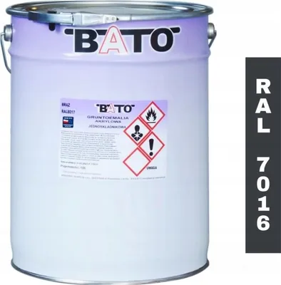 Zdjęcie produktu dla Gruntoemalia Akrylowa Jednoskładnikowa Antracyt Ral 7016 10L