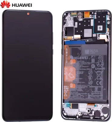 Obrázok produktu pre Originálny Huawei P30 Lite LCD displej s dotykovým rámom a batériou Black 02352RPW