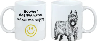 Produktbild von Art-Dog Keramiktasse Flandrischer Treibhund