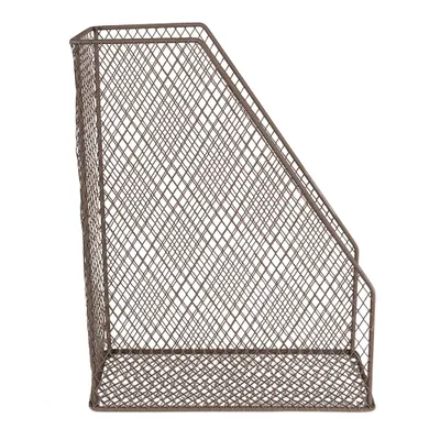 Obrázek produktu pro Držák na časopisy Clayre & Eef 23x11x30 cm Hnědý kov
