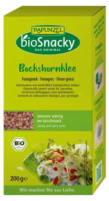 Produktbild von Rapunzel Bockshornklee bioSnacky 4x200 g