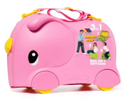 Produktbild von Molto Smiler Kinderkoffer Rosa