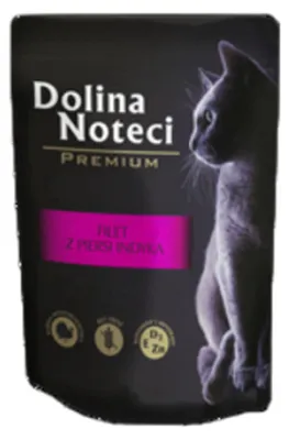 Zdjęcie produktu dla Dolina Noteci Premium Mokra karma saszetka dla kota filet z indyka 85g