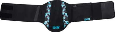 Imagen del producto de IXS. Cinturón de soporte lumbar para mujer, diseño ergonómico, color /azul, talla M
