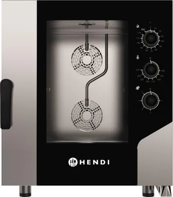Immagine prodotto di HENDI Cuocitore a vapore a convezione CONTROL 7x GN1/1, 400V/15400W, 730x855x(H)850mm