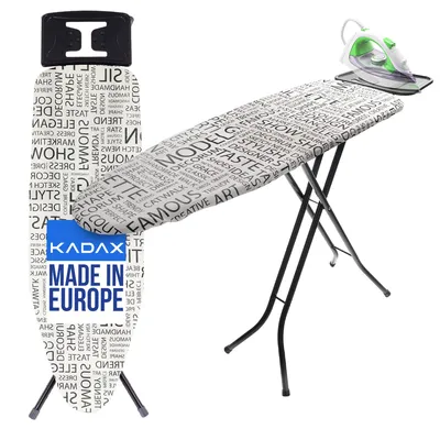 Obrázek produktu pro KADAX žehlicí prkno 110x30cm skládací s držákem na žehličku malé pevné