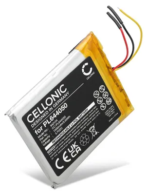 Obrázek produktu pro CELLONIC 1x akumulátor pro sluchátka s mikrofonem, kompatibilní s HyperX Cloud Alpha, Cloud Flight, Cloud Flight S, PL644050 – (1500 mAh, 3,7 V)