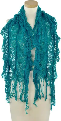Immagine prodotto di Art Of Polo Sciarpa da donna Farukhe blu-verde Taglia unica