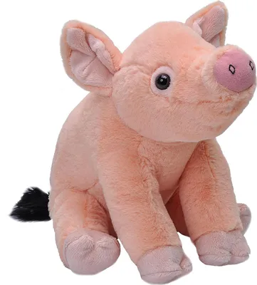 Produktbild von Wild Republic Schwein Kuscheltier - Plusch - rosa - 30 cm - Bauernhof