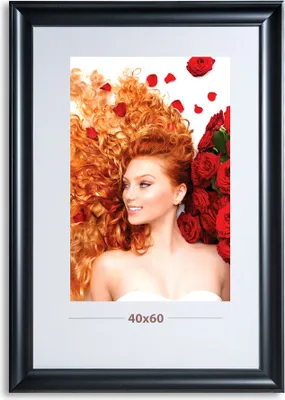 Produktbild von Bilderrahmen Lifestyle Foto Rahmen Collage quadratisch Wanddeko Poster 40D - Farbe: Schwarz | Format: 40x60