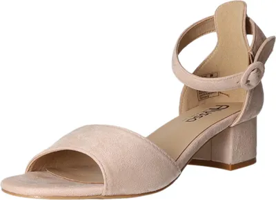 Produktbild von Alyssa Damen-Sandalette Rosa-Beige, Farbe:rot, EU Größe:39