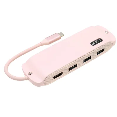 Produktbild von 8 in 1 Docking Station,Multiport USB C Hub,Multiport Docking Station,USB C Hub Adapter,Typ C Docking Station,USB C Docking Station