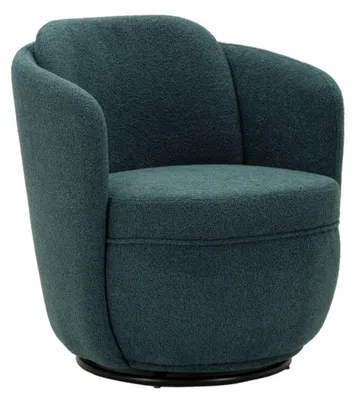 Produktbild von FURNLUX Sessel Torino Blau 70cm / Hauptfarbe: Blau / Abmessungen: 70 x 75 x 72 cm