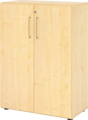 Produktbild von bümö smart Aktenschrank - 3 Ordnerhöhen - Nachbildung Ahorn