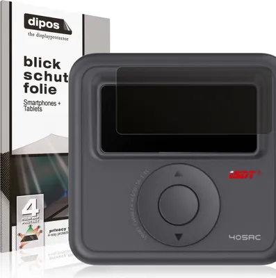 Produktbild von Blickschutzfolie für ISDT 405AC matt Schutzfolie Folie Display Schutz dipos