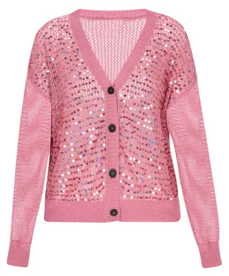 Produktbild von EVERA Damen Cardigan - Mauve EVERA Damen Cardigan - Mauve, M/L