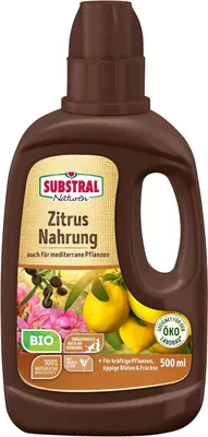 Immagine prodotto di SUBSTRAL® Naturen® 82790 SUBSTRAL® Naturen® Zitrus & Mediterane Pflanzen Zitrusdünger 500 ml