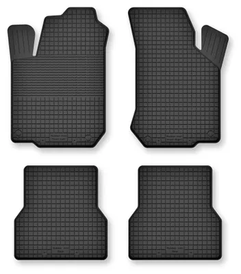 Immagine prodotto di Tappetini gomma vasca per Volkswagen Lupo 1997-2005 Set 4 pezzi