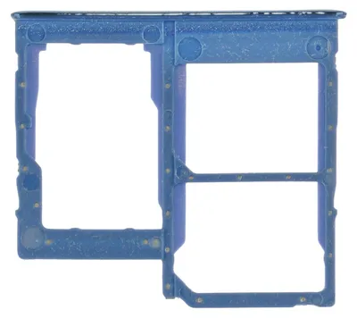 Produktbild von Samsung Galaxy A41 (SM-A415F) Sim Karten Halter Tray Fach (Cobalt Blue), Blau