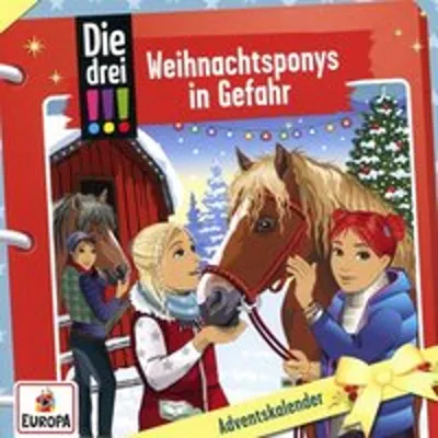 Produktbild von Die drei Adventskalender: Weihnachtsponys in Gefahr