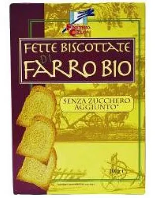 Immagine prodotto di Fette Biscottate Di FarroSenza Zuccheri Aggiunti Con Olio Di Girasole Senza Olio Di Palma 200 G