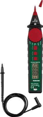 Produktbild von PARKSIDE® Zangen-Multimeter PZM 2 B4 / Stift-Multimeter PSM 2 B4 (Stift-Multimeter)