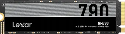 Produktbild von Lexar Nm790 2Tb M.2 2280 Pci-E X4 Gen4 Nvme 7400/6500 Mb/S Performance Ssd Laufwerk