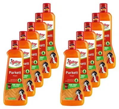 Produktbild von Poliboy Parkett Pflege Konzentrat 10er Set - 5L, Inhalt jeweils 500ml, Reinigung & Pflege