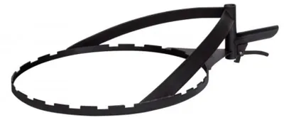 Produktbild von Schaschlikring für Feuerschale 73 x 17 x 50 cm Naturstahl Schwarz
