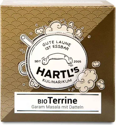 Produktbild von Terrine Garam masala mit Datteln 100g   - Fertiggericht von Hartls Kulinarikum