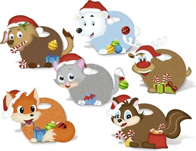 Produktbild von URSUS Lustige Geschenktaschen Weihnachten