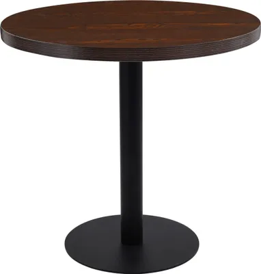 Immagine prodotto di Maison Exclusive - Tavolino da bistrot marrone scuro 80 cm in MDF