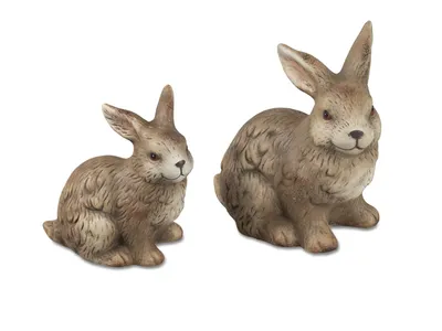 Produktbild von Geschenke und Dekoration zu Ostern- 1 Stueck lustiger Hase 17cm klassik-braun Osterhase