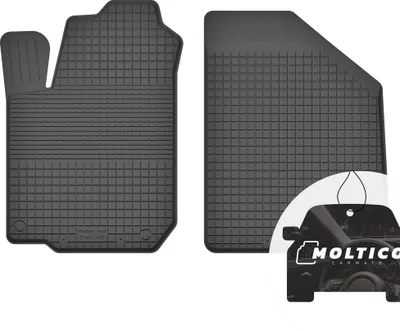 Produktbild von Vorne Gummimatten mit Rand Auto Fußmatten Gummi Automatten Passgenau 2-teilig Set - passend für Ford Tourneo I 2002-2013