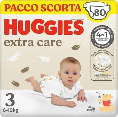Produktbild von Famanu Babywindeln Größe 3 (4-9 kg) - 2 Packungen à 40 Windeln