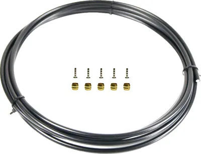 Obrázek produktu pro sada hadic pro hydraulické kotoučové brzdy 3000 mm s 5 olivkami a vložkami BH90, kompatibilní s SHIMANO M315 335 395 396 445 446 447 590 596 615