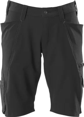 Produktbild von MASCOT 18149-511-09-C42, Shorts, Mann, Schwarz, C42, 680 mm, Elastolefin, Polyester