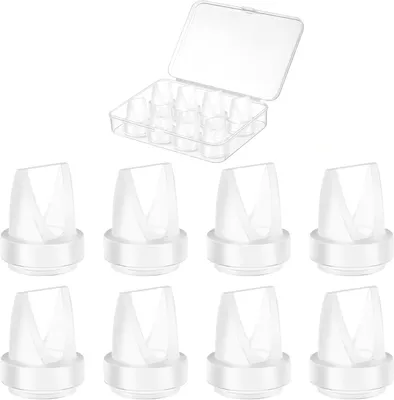 Obrázok produktu pre Ventily pre odsávačky mlieka, 8 kusov, flexibilné, príslušenstvo k odsávačkám mlieka