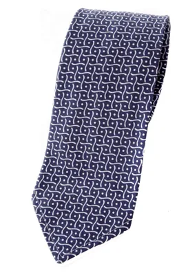Produktbild von Emporio Armani Herren Krawatte Light 100% Seide Blue #30
