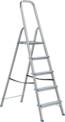 Obrázek produktu pro Domácí žebřík 5 stupňů, vyrobený z hliníku
