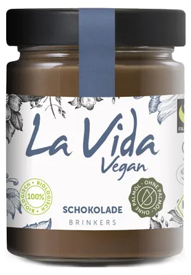 Zdjęcie produktu dla La Vida Vegan Organic Krem czekoladowy do smarowania 270g