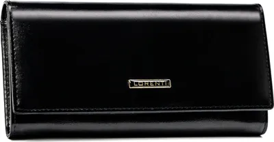 Produktbild von Lorenti Portemonnaie aus Leder für Frauen Obouru schwarz One size