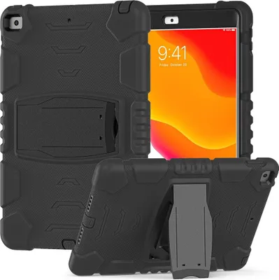 Produktbild von iPad 10.2 Hülle - Heavy Duty Case mit Ständer - Schwarz