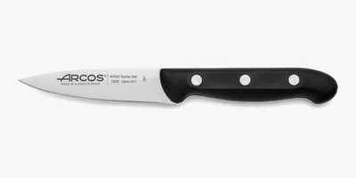 Schälmesser 100 mm, NITRUM Edelstahl, schwarz