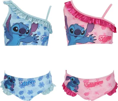 Produktbild von Lilo & Stitch Kinder Bikini Zweiteiliger Badeanzug Mädchen Sommer Strand