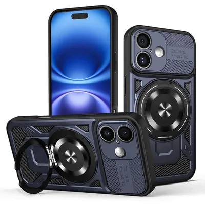 Obrázek produktu pro Techsuit – pouzdro RuggedCam pro iPhone 16 – modré